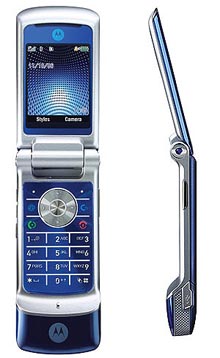 Motorola KRZR K1 Silver Quartz